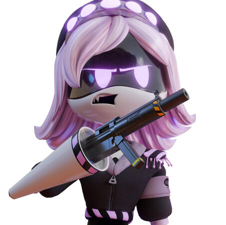 Accessories/hair for R (Murder Drones: Strays)